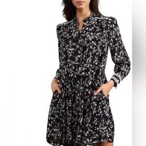 Hobbs London Limited Edition Victoria Printed Dress SZ 4 US 10 UK